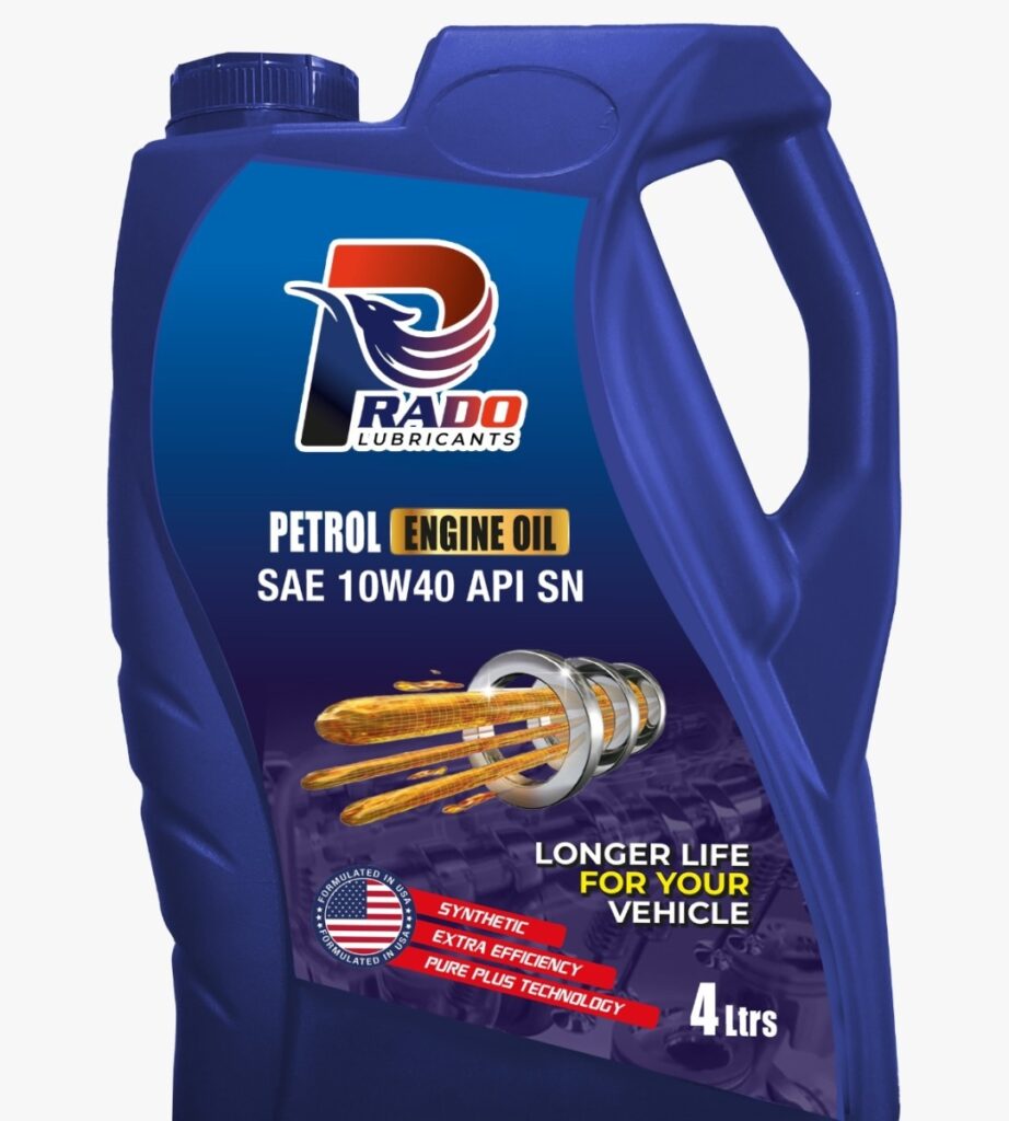  Lubricants Petrol Engine Oil SAE 10W40 API SN (4 Litre).