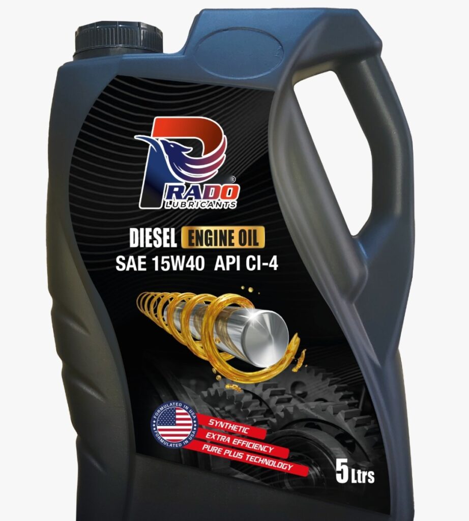 Diesel Engine Oil SAE 15W40 API CI-4 (5 Litre)