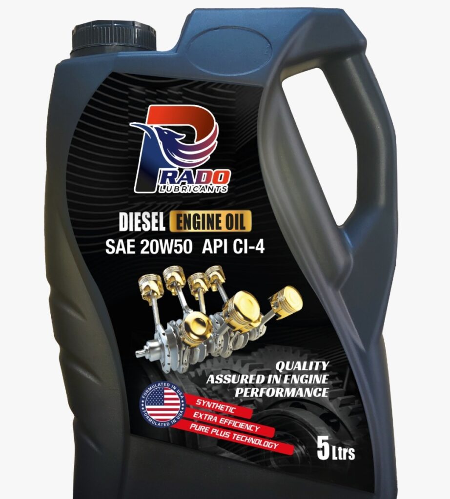 Diesel Engine Oil SAE 20W50 API CI-4 (5 Litre)